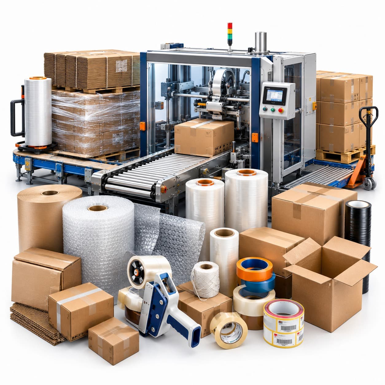 Double-Wall Corrugated Packaging Boxes